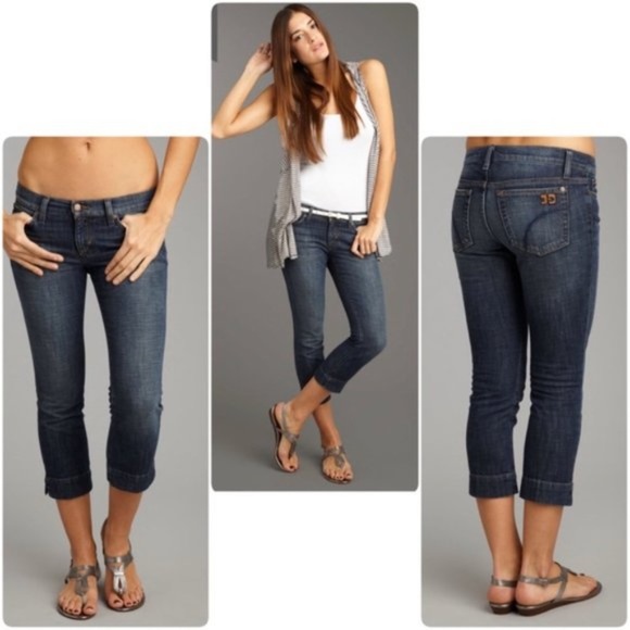 Joe's Jeans Denim - Joe’s Jeans Socialite Kicker crop Jeans